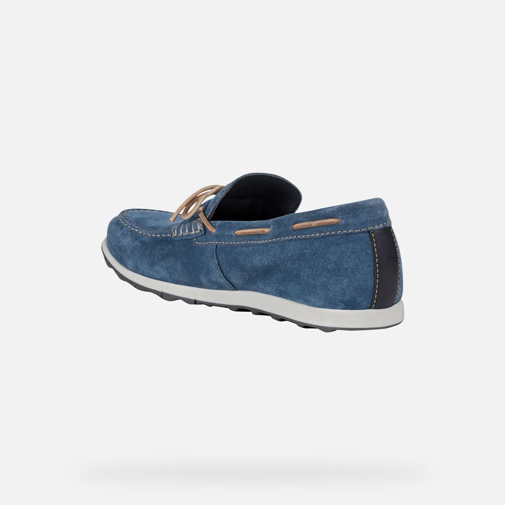 Mocassin Geox Calarossa - Bleu - Homme 854721-WEM